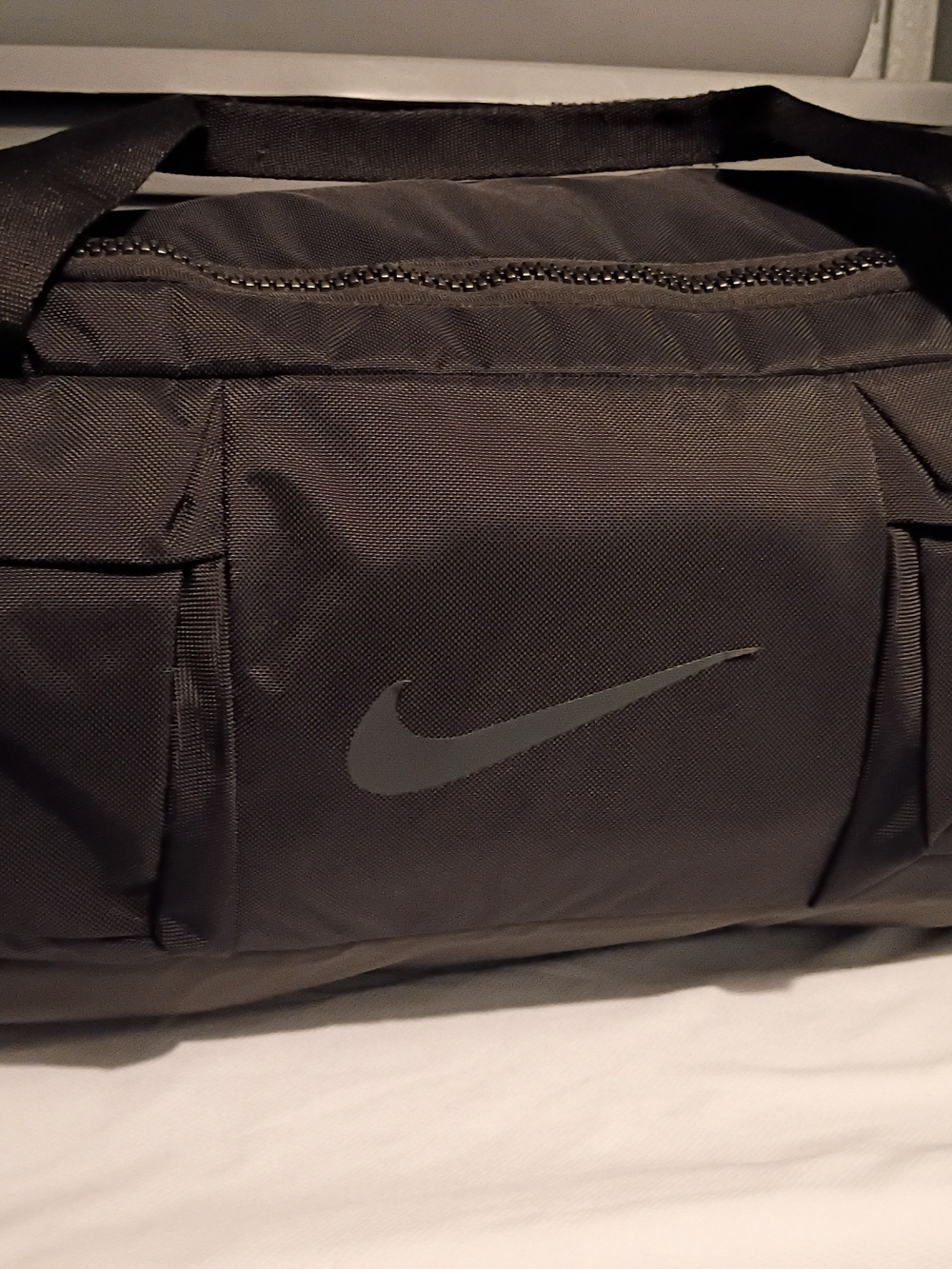 Nike Black Men’s Duffel Bag with Subtle Swoosh